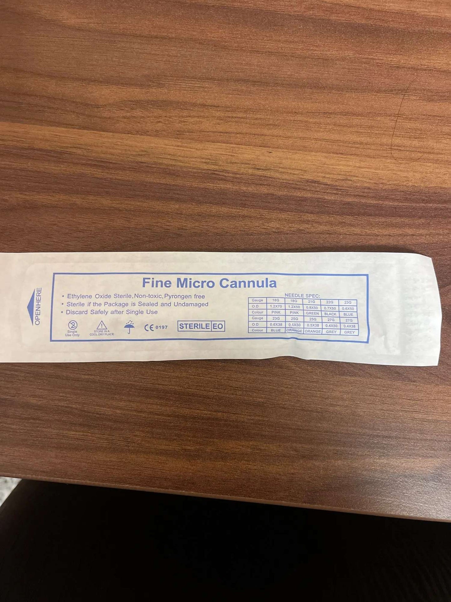 Microcannula Sterile Medical Fine Needle 18G 22G 25G 38mm 50mm 70mm Single Packaged Blunt Cannula For Fillers