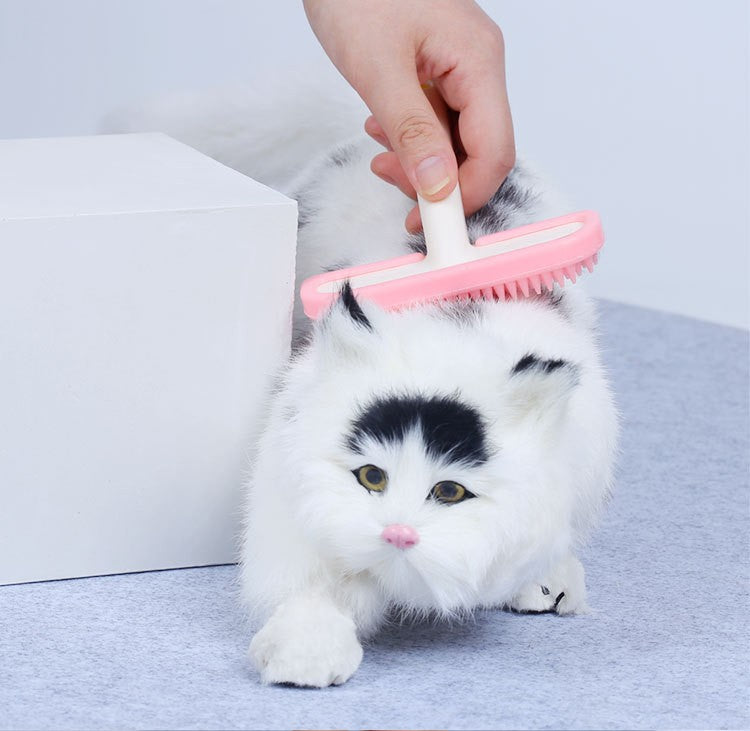 Rabbit Comb Silicone Small Pet Comb Cat Hair Comb Brush, Guinea Pig Hair Cleaning Beauty Care Tool Beauty Trimmer Pet Bath Comb