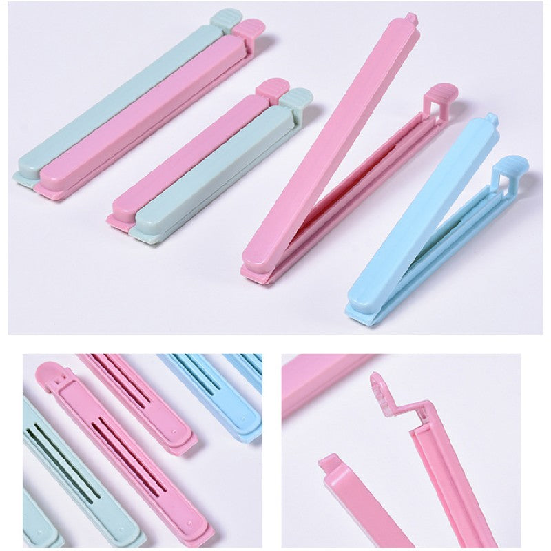 5pcs Large Size Kitchen Food Bag Sealer Clamp Anti-Damp Snack Sealing Clip Plastic Bag Clamp for Food Storage