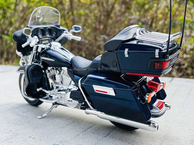 Maisto 1:12 Vários estilos para escolher motocicleta Harley 2013 FLHTK GLIDE Veículos Die Cast Motocicleta Colecionável Modelo de Brinquedo