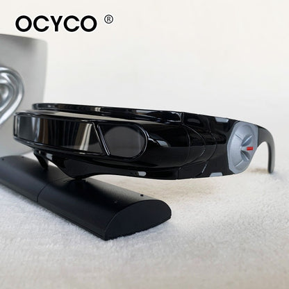 X-man Polarized Sunglasses for Men Women Memory Material Shield Eyewear Outdoor Sports Goggle Cycling Glasses