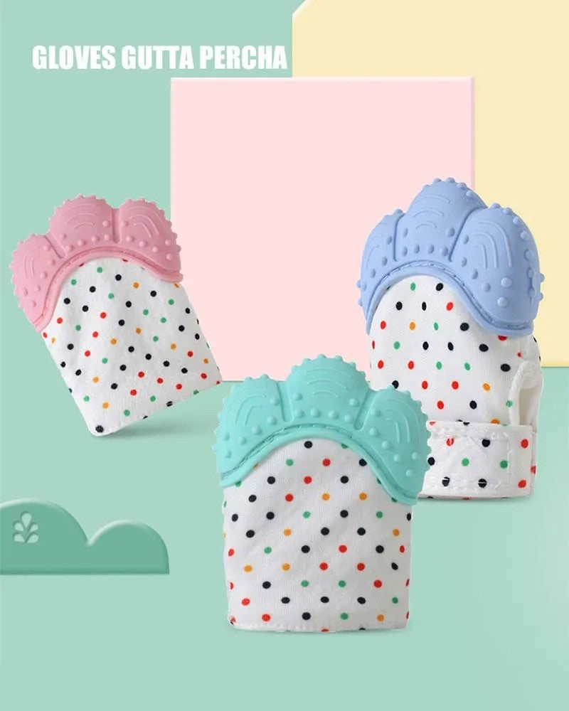 Baby Teethers Chewing Toy Teething Glove Silicone Tooth Aniti-bite Infant Hand Teether Pacifiers Breastfeeding For Newborn