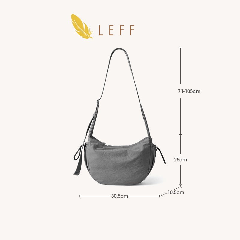 LEFF Fashion Women Crossbody Bag High Quality Nylon Commuting Bags Waterproof Outdoor Travel Shoulder Bag New Causal Female Bags
