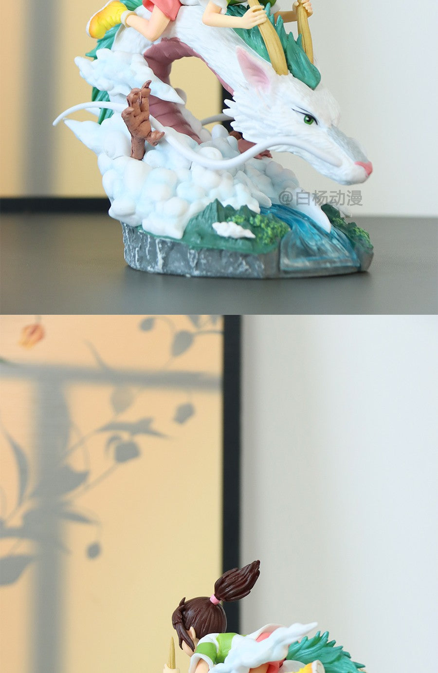 New Cartoon Anime Figure Ogino Chihiro And Nigihayami Kohakunushi Action Figures Pvc Action Model Doll Collectible Toy Gift