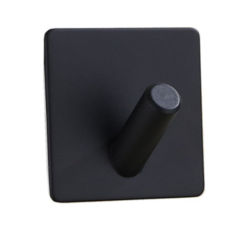 Aluminum Alloy Robe Hook Towel Hooks Self Adhesive Wall Coat Racks Rustproof Hook Hangers Wall Hook Kitchen Bathroom Accessories