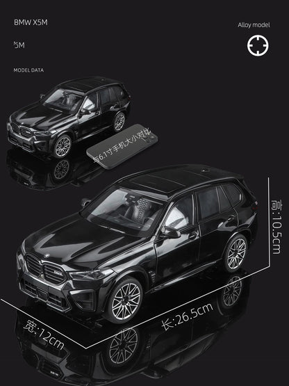 NOVO 1:18 BMW X5M X5 F95 SUV Liga Fundido & Veículos de Brinquedo Modelo de Carro em Escala Miniatura para Crianças