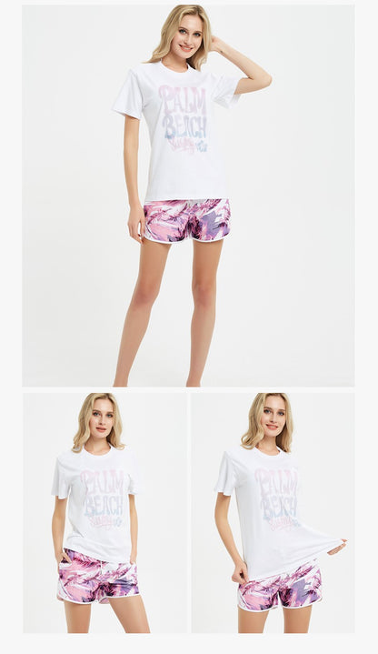 HOTMANGO Women's Beach Shorts Quick Drying Loose and Comfortable for Surfing Swimming Watersports Large Size Brand Direct Sales