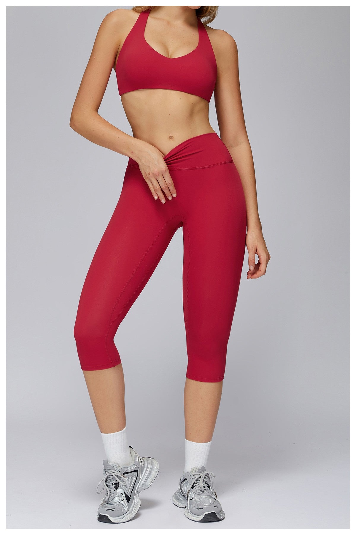 Ctenkevet High Waist Sport Legging Women 7-Divide Pants Gym Pants Women Running Workout Leggings Female Soft Push Up Tights