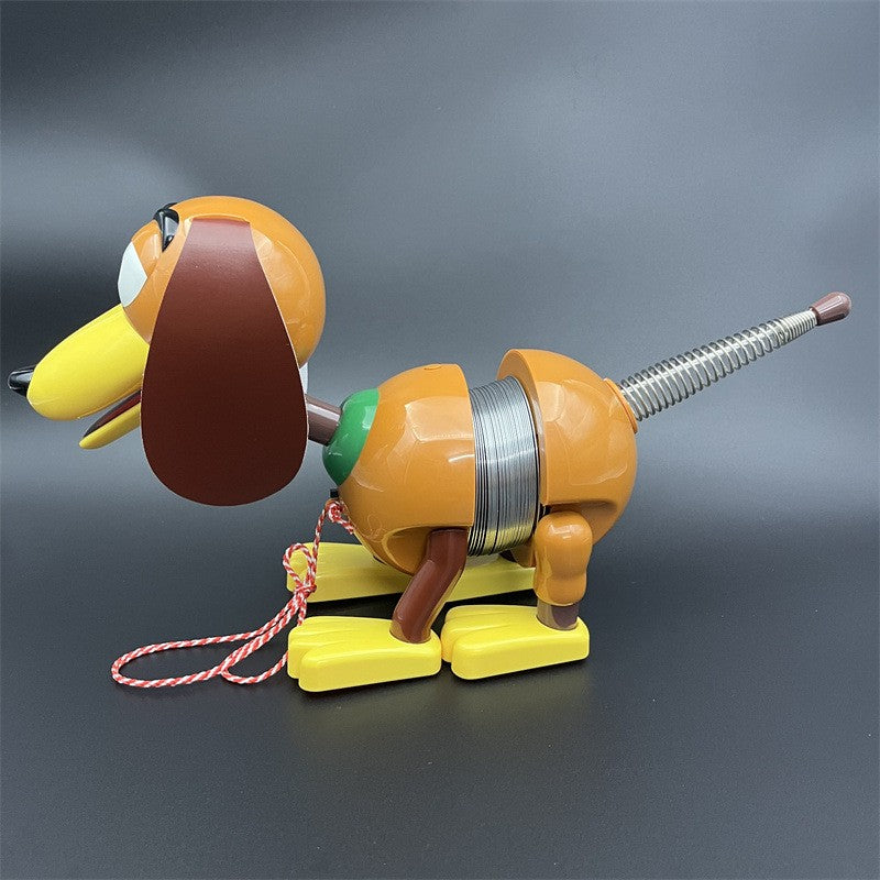 Toy Story Slinky Dog Voice Sound Action Figure 20cm/28cm Dachshund Model Anime Toy Gift for Children Creative Birthday Present
