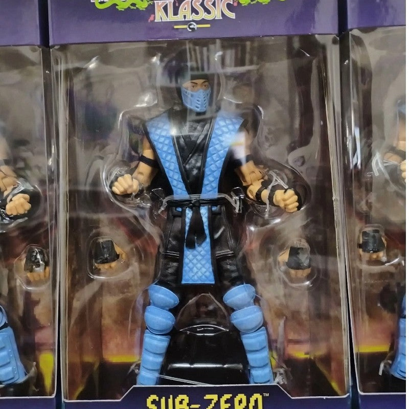 Jogo Mortal Kombat Spawn Sub Zero Scorpion Kitana Liu Kang 7" Boneco de Ação Articulado Brinquedo 17cm Colecionável Figuras de Ação do Jogo