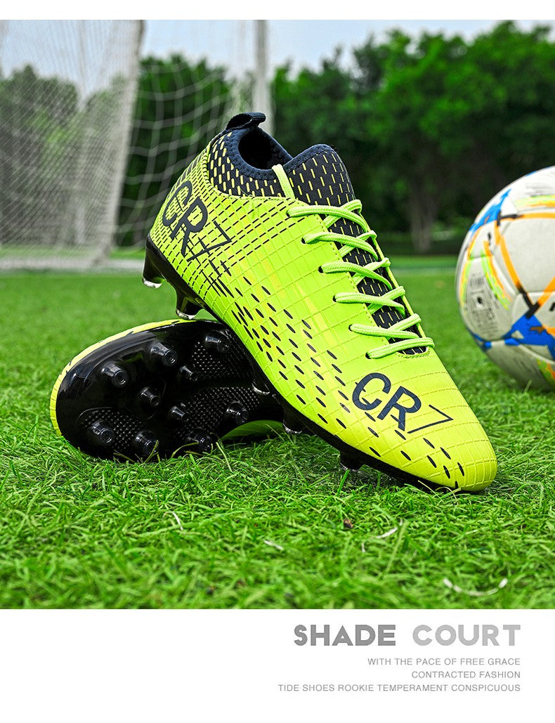 2025 New Men Soccer Shoes Unisex Drop Shipping Football Boots Breathable Sports Cleats Professional Outdoor Ultralight Non-slip