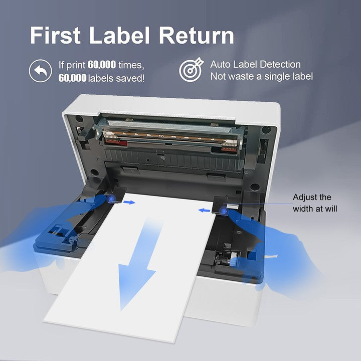 Portable Thermal Label Printer D100 Bluetooth Inkless Printer Compatible With iPhone Android Mac Window For Office School