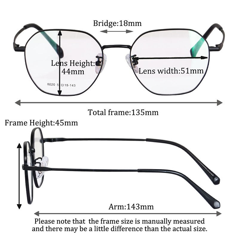 multifocal grade glasses near and far Men's glasses prescription glasses ladies myopia presbyopia anti reflection glasses y2k