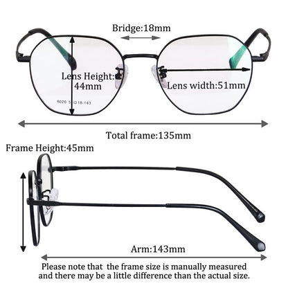 multifocal grade glasses near and far Men's glasses prescription glasses ladies myopia presbyopia anti reflection glasses y2k
