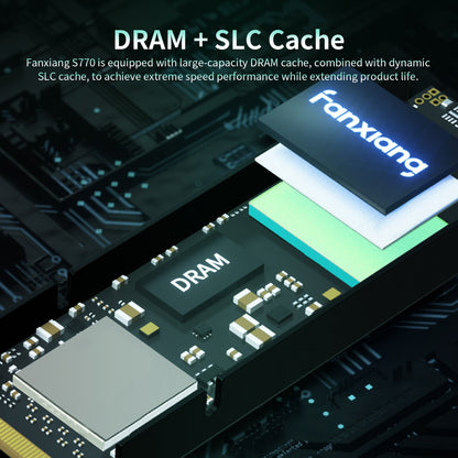 Fanxiang S660/S770/S880 SSD NVMe M2 PCIe4.0x4 1TB 2TB 4TB Unidade de Estado Sólido Interna para PlayStation5/PS5 SSD de Desktop