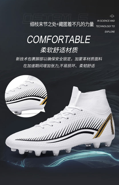 New Men Cleats Football Shoes Professional Adult Breathable Sport Original Football Boots Comfortable Top Quality Soccer Shoes