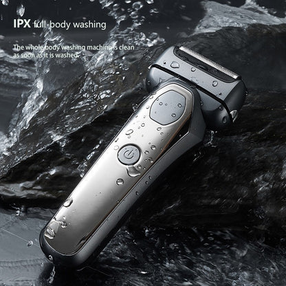 MOTAWISH Electric Shaver Reciprocating High and Low Two-speed Adjustable Shaver Full Body Washable Type-c Rechargeable Shaver