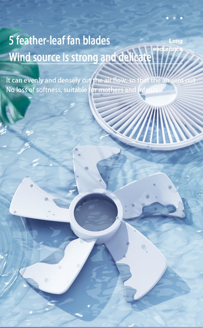 P10 10800mAh Folding Portable Fan USB Remote Control Air Cooler Silent Rechargeable Wireless Floor Standing Fan for Camping Desk