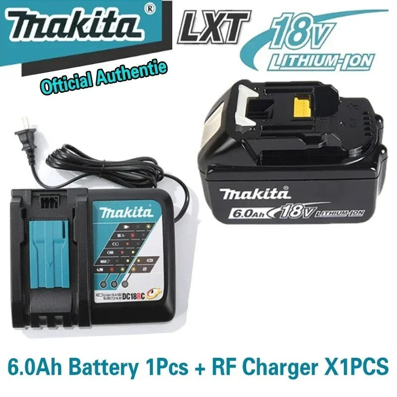 Bateria de Lítio de Substituição 100% Original Makita 6Ah/5Ah/3Ah para Bateria Makita 18V BL1830B BL1850B BL1850 BL1840 BL1860 BL1815