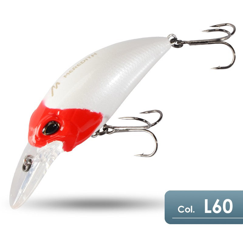 MEREDITH JERK CRANK M65 8A 14g Hot Model Isca de Pesca Artificial Rígida 11 Cores Wobbler Minnow Profissional de Qualidade Profundidade 2.0-2.5m