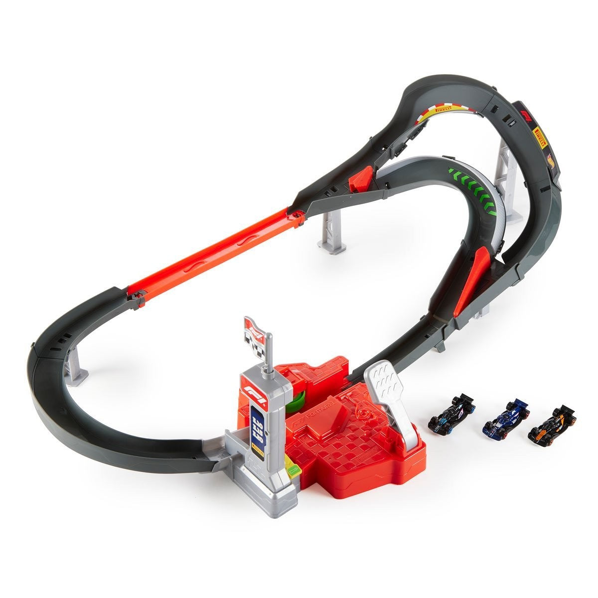 2025 Hot Wheels Racing Formula 1 Sprint Race Circuit Track Set F1 1:64 Scale Die-Cast Vehicle Model Car Toys