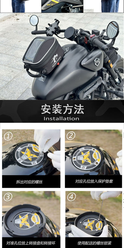 Tank Bag For KOVE 800X Rally Pro Super Adventure Quick Lock Navigation Bags Backpack Waterproof Luggage Top Case Motorcycle Bag