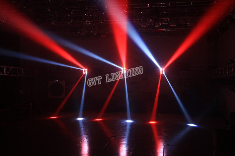 Mini LED 8x3W RGBW Moving Head Light LED Spider Beam Stage Lighting DMX 512 Spider Light Good for DJ Nightclub Party