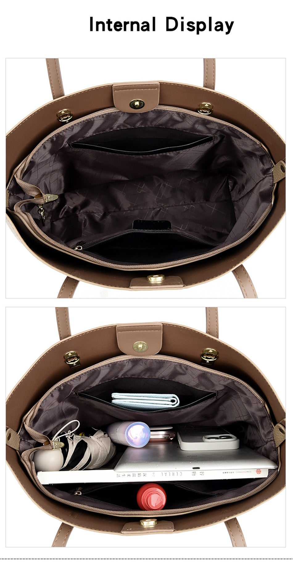 New autumn Single Shoulder Large Capacity Messenger Droadband Female Solid Color Handbag Luxury Ladies Bucket PU Shoulder Bag