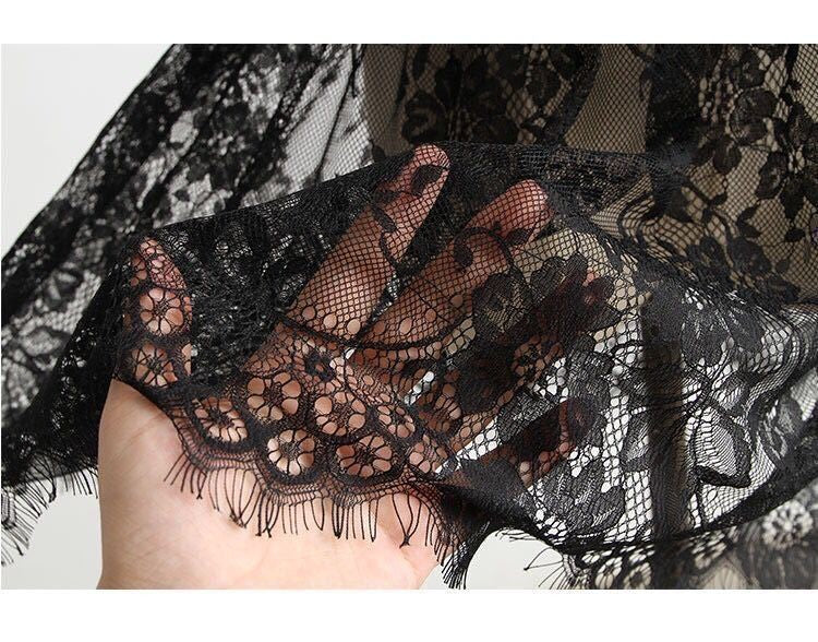 Transparent Sexy Lace Mesh Skirt Elastic High Waist Black White Tulle  Mini Skirts Womens Skirt  Korean Fashion