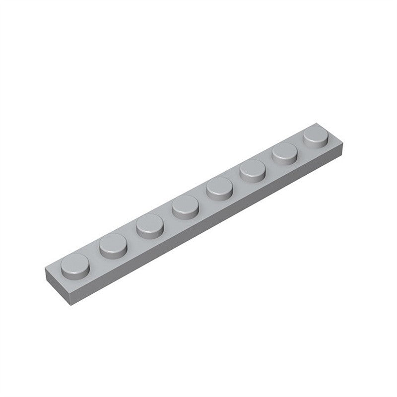 10 Peças Quebra-Cabeça Partícula 3460 Placa 1x8 Bloco de Montar Kit Pneu de Alta Tecnologia Placa de Luz de Prancha Brinquedos Presentes