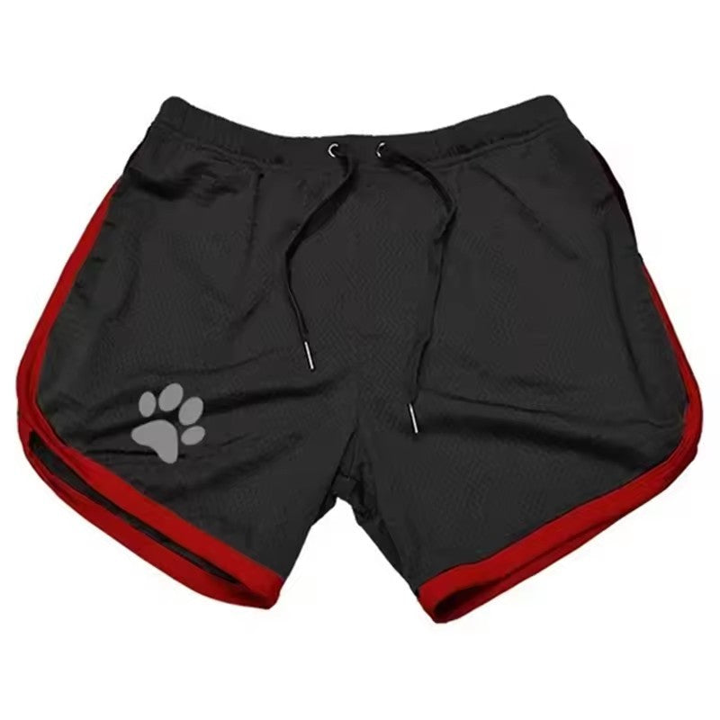 Men Gym Fitness Shorts Bodybuilding sports Jogging shorts Male 2022 Summer Cool Breathable Mesh The big size casual men Shorts