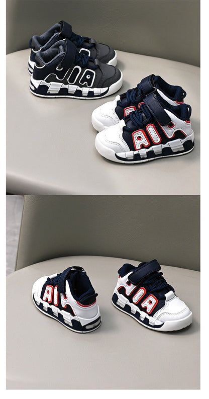 Four Seasons Children's Sneakers Girls Boys Non-slip Sport Shoes Toddler Non-slip Sneakers Casual Soft Shoes Kids Outdoor Sho