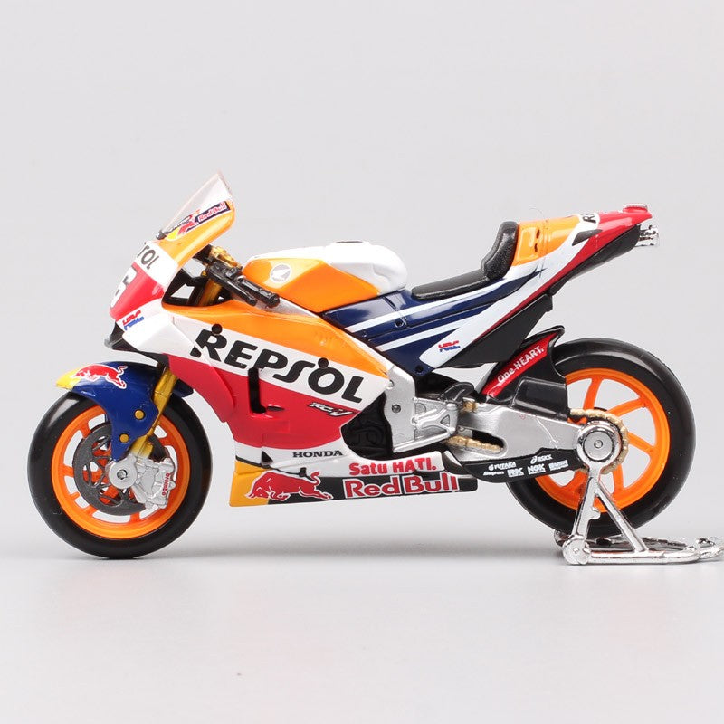 Crianças 1/18 Maisto Honda RC213V Repsol #26 Dani Pedrosa 2018 GP Modelo de Moto de Corrida Brinquedo Miniaturas Colecionáveis