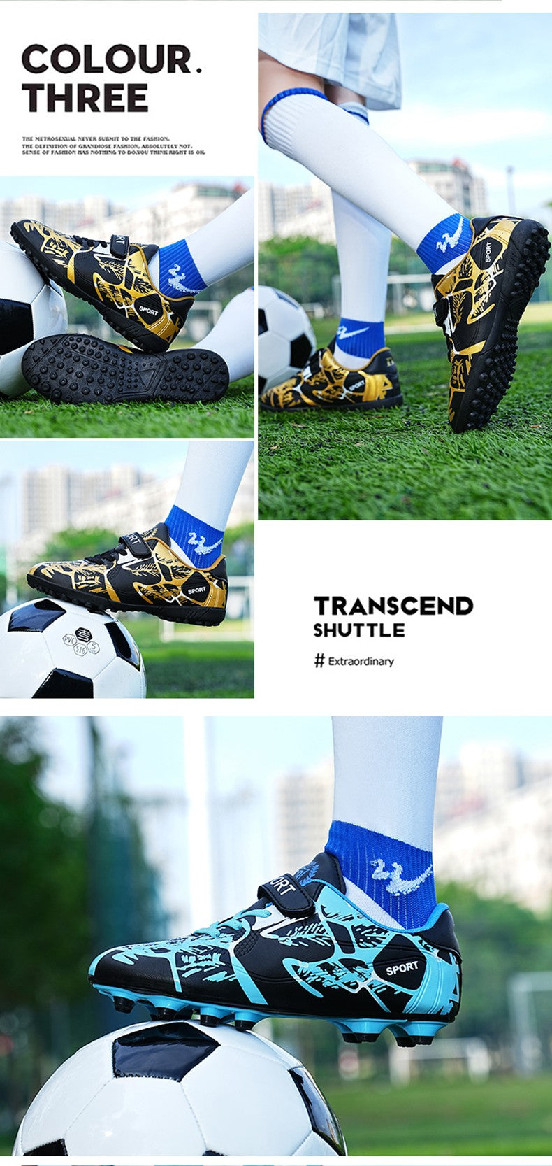 New Kids Football Shoes Match Soccer Shoes Indoor Football Field Boots Grass Training Original  Professional Sneaker Comfortable