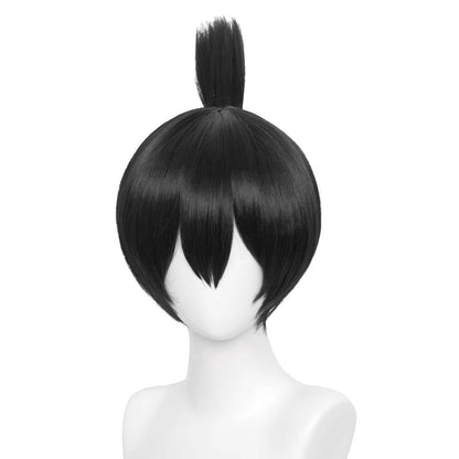 Angel Devil for Chainsaw Man Bangs Long Orange Brown Cosplay Wigs Halloween Costume Party AdultHair Wig