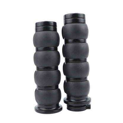 Manoplas de Guidão de Moto 25mm 1" para Harley Cruiser Chopper Custom Suzuki Boulevard M109R Road Glide