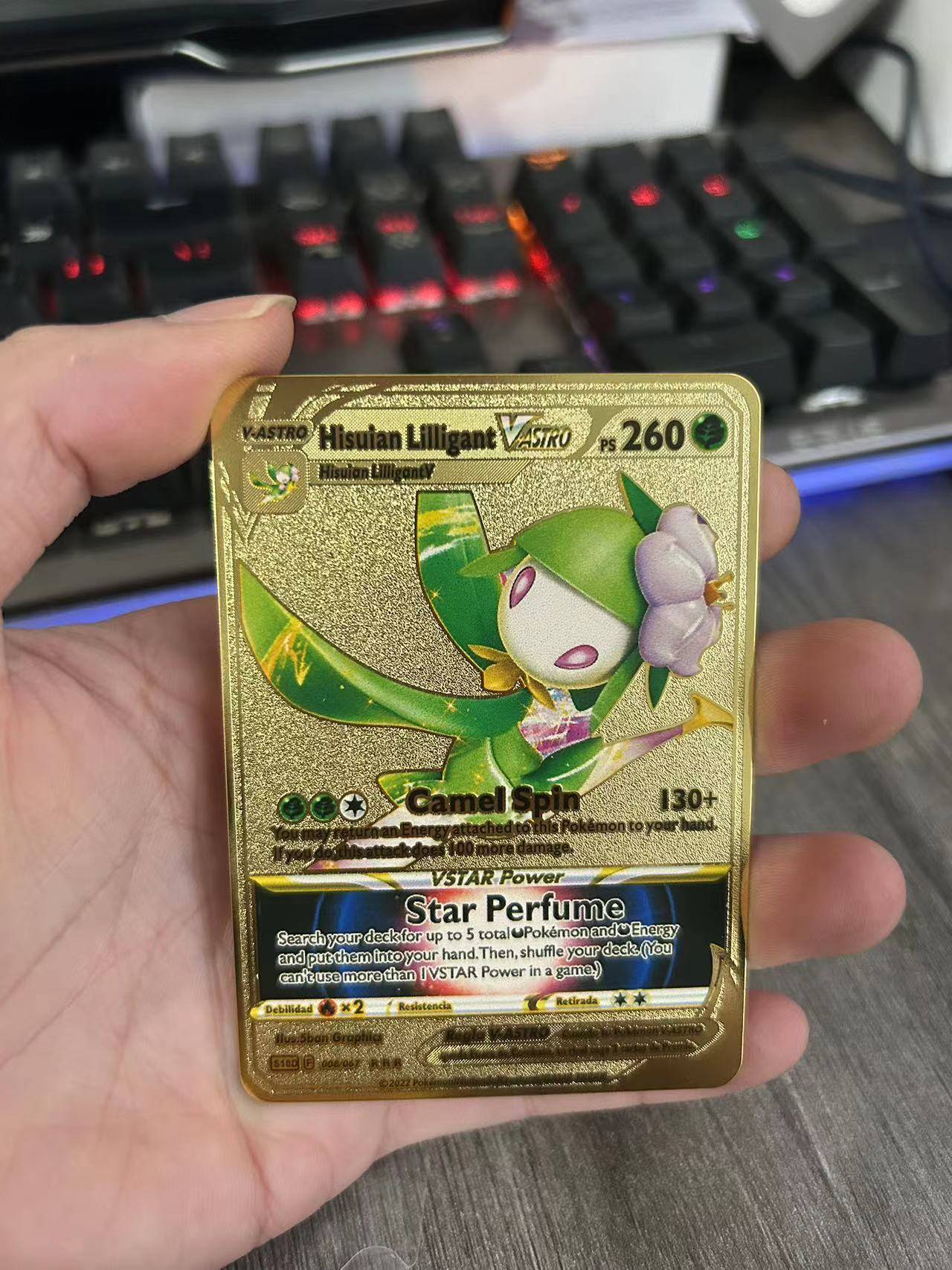 Cartas Pokémon Espanhol Cartas Metálicas Pokémon Cartas de Ferro Pokémon Mewtwo Pikachu Gx Charizard Vmax Cartas Pokémon Vmax