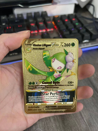 Cartas Pokémon Espanhol Cartas Metálicas Pokémon Cartas de Ferro Pokémon Mewtwo Pikachu Gx Charizard Vmax Cartas Pokémon Vmax