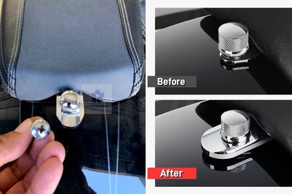 Rear Fender Seat Bolt Nut Tab Screw Motorcycles Mount Knob Cover For Harley Sportster XL Dyna Softail Breakout Touring Universal