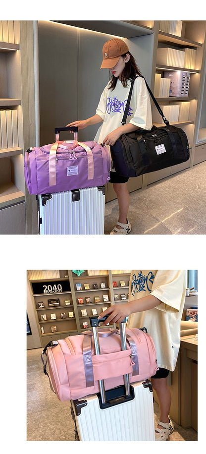 Bolsas de armazenamento multifuncionais leves de grande capacidade, bolsas de ombro, acessórios de camping, bolsa de viagem para atividades familiares ao ar livre