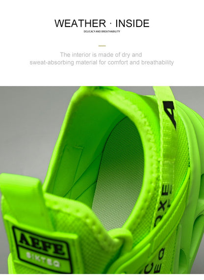 Tênis Masculino YRZL Calçados Masculinos Tênis Designer de Luxo Sapatos Masculinos Casuais Plataforma Antiderrapante Tênis de Corrida Masculino