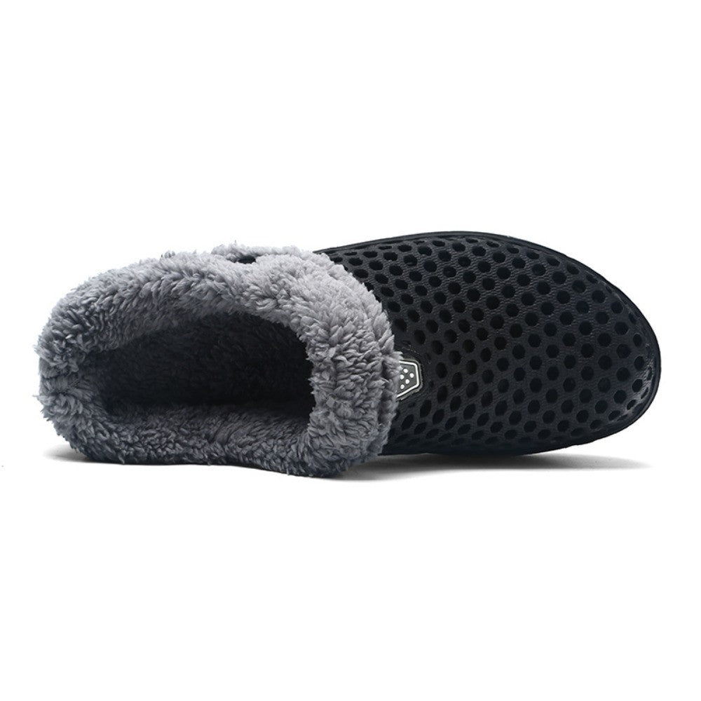 Winter Slippers Men Women Indoor Warm Shoes Non Slip Cotton Pantoffels Casual Clogs Slip on House Floor Slippers for Men