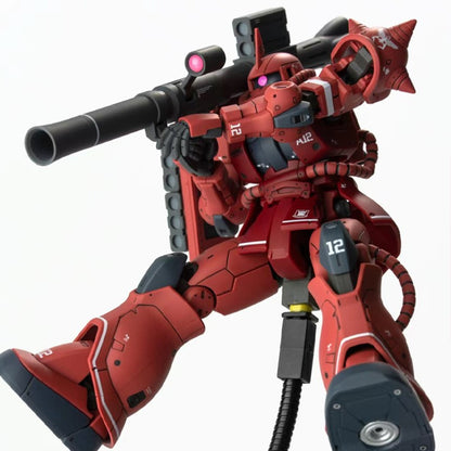 GTO Char's Zaku HG 1/144 Mech Assembly Model Kit Action Figures Desktop Decoration Doll Boys' Puzzle Toys Gift Collectible
