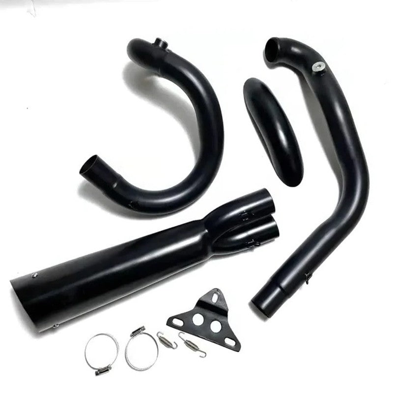 Motorcycle V&H Black Exhaust System Muffler Exhaust Pipe For Harley Night Rod V-Rod Muscle 02-21