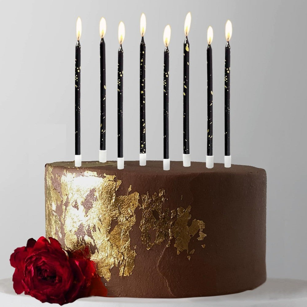 6/12/48pcs Birthday Candles Spiral Cake Candles  Long Thin Cake Candles For Wedding Party And Cake Decoration