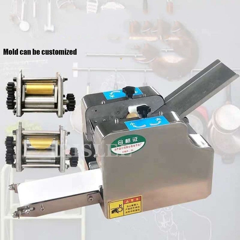 Máquina Elétrica para Fazer Massa de Dumpling Roti Wonton, sem Desperdício, Eletrodoméstico de Cozinha para Uso Doméstico