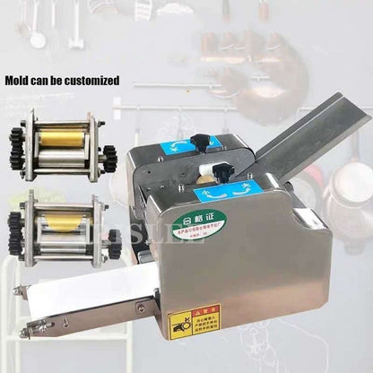 Máquina Elétrica para Fazer Massa de Dumpling Roti Wonton, sem Desperdício, Eletrodoméstico de Cozinha para Uso Doméstico