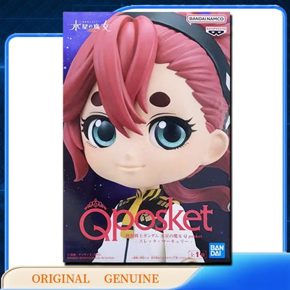 Bandai Original Genuíno BANPRESTO SULETTA CHUATURY NIKA MIORINE ELAN GUEL Qposket Bonecos de Ação de Anime Brinquedos de Presente Enfeites de Modelo