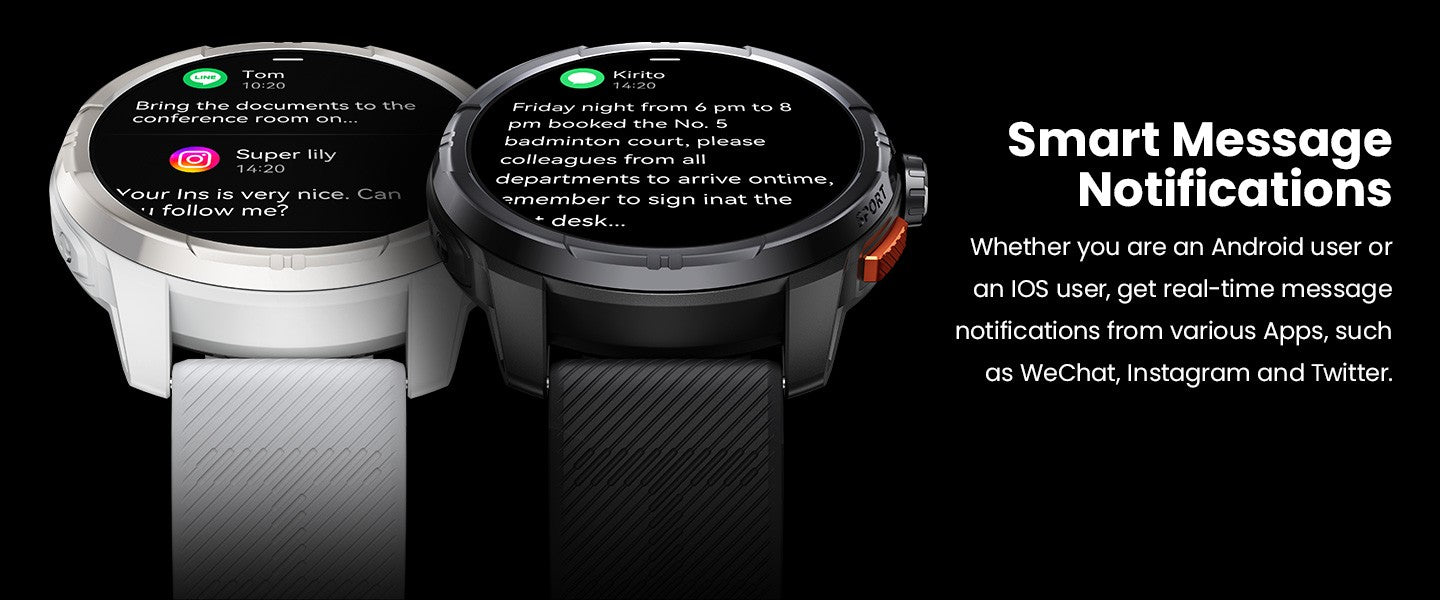 Smartwatch GPS HAYLOU Solar Ultra, Tela AMOLED de 1,6", 5ATM à prova d'água, GPS integrado, Chamadas telefônicas Bluetooth, Relógio inteligente esportivo