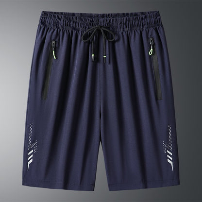 3XL Quick Dry Jogging Fitness Shorts Men Summer Sports Bottoms Thin Breathable Beach Short Pants Male Running Shorts Lightweight